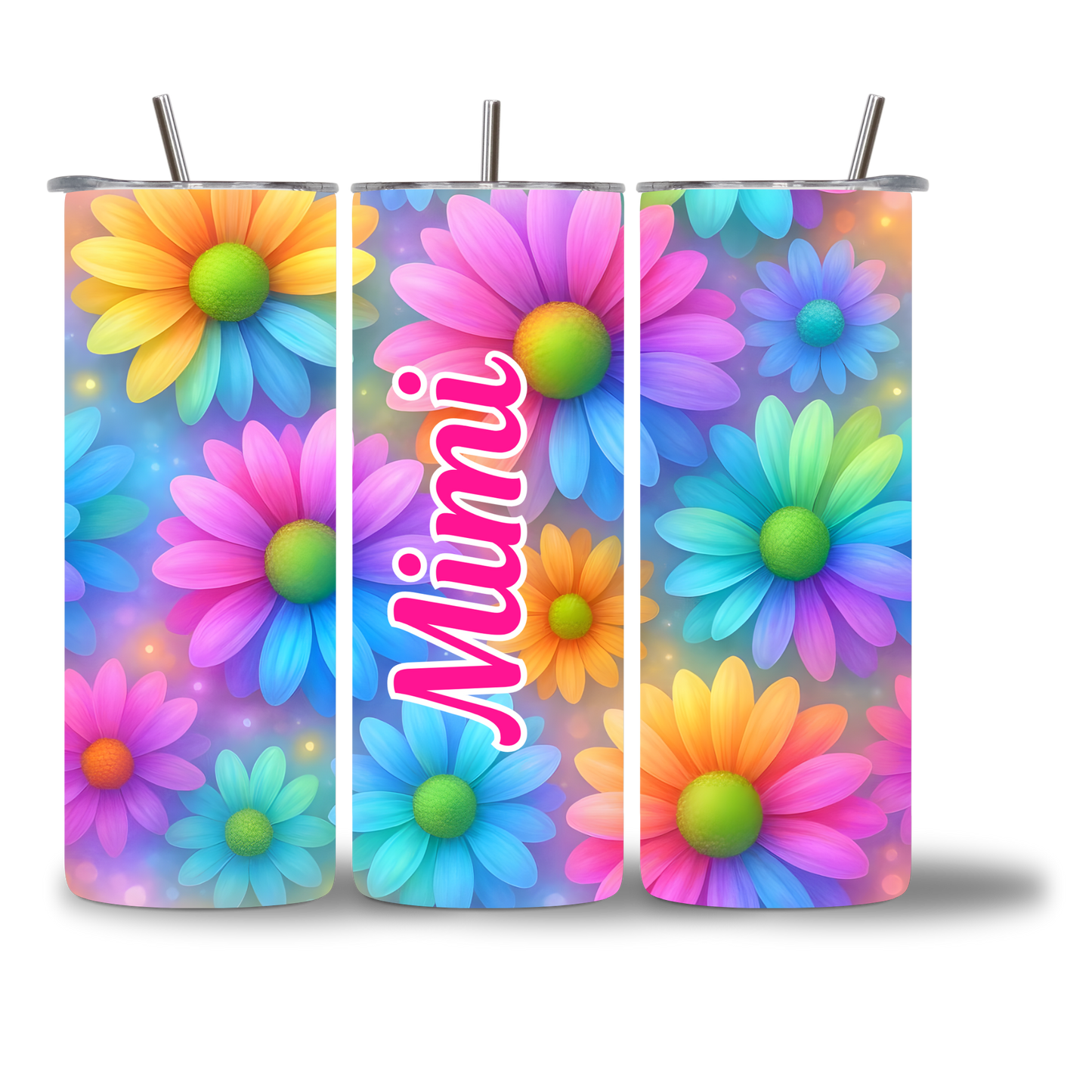 Bloomin' Bestie Tumbler - personalized design - Chatterbox Boutique