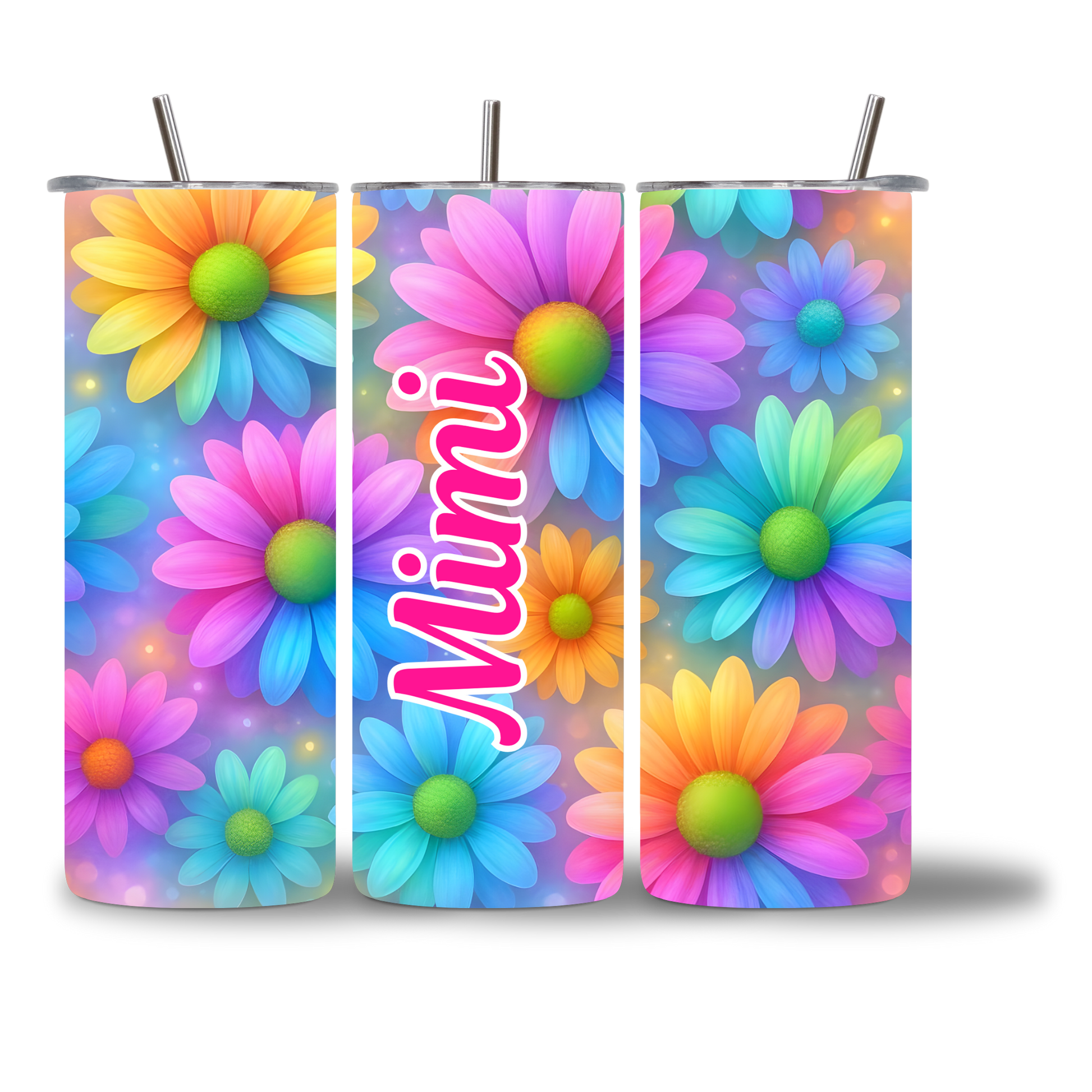 Bloomin' Bestie Tumbler - personalized design - Chatterbox Boutique