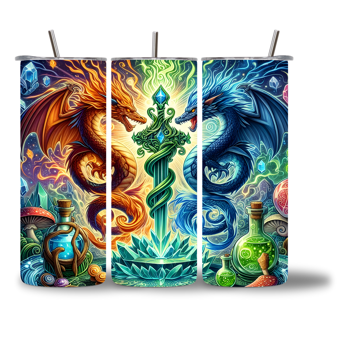fire-ice-dragons-duelist-tumbler-20oz-three-views-chatterbox-boutique.png