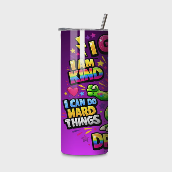 Rexie I Got This 20oz Water Bottle - rotating affirmation dino - Chatterbox Boutique
