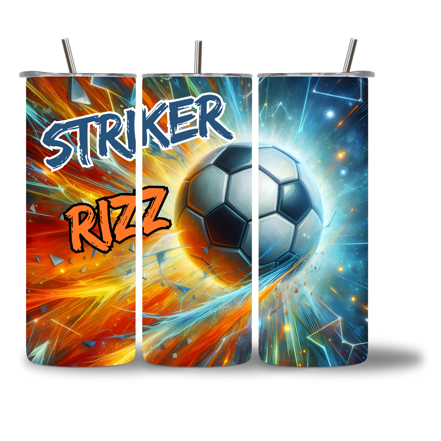 Striker Rizz - 20oz - Three Views - Chatterbox Boutique