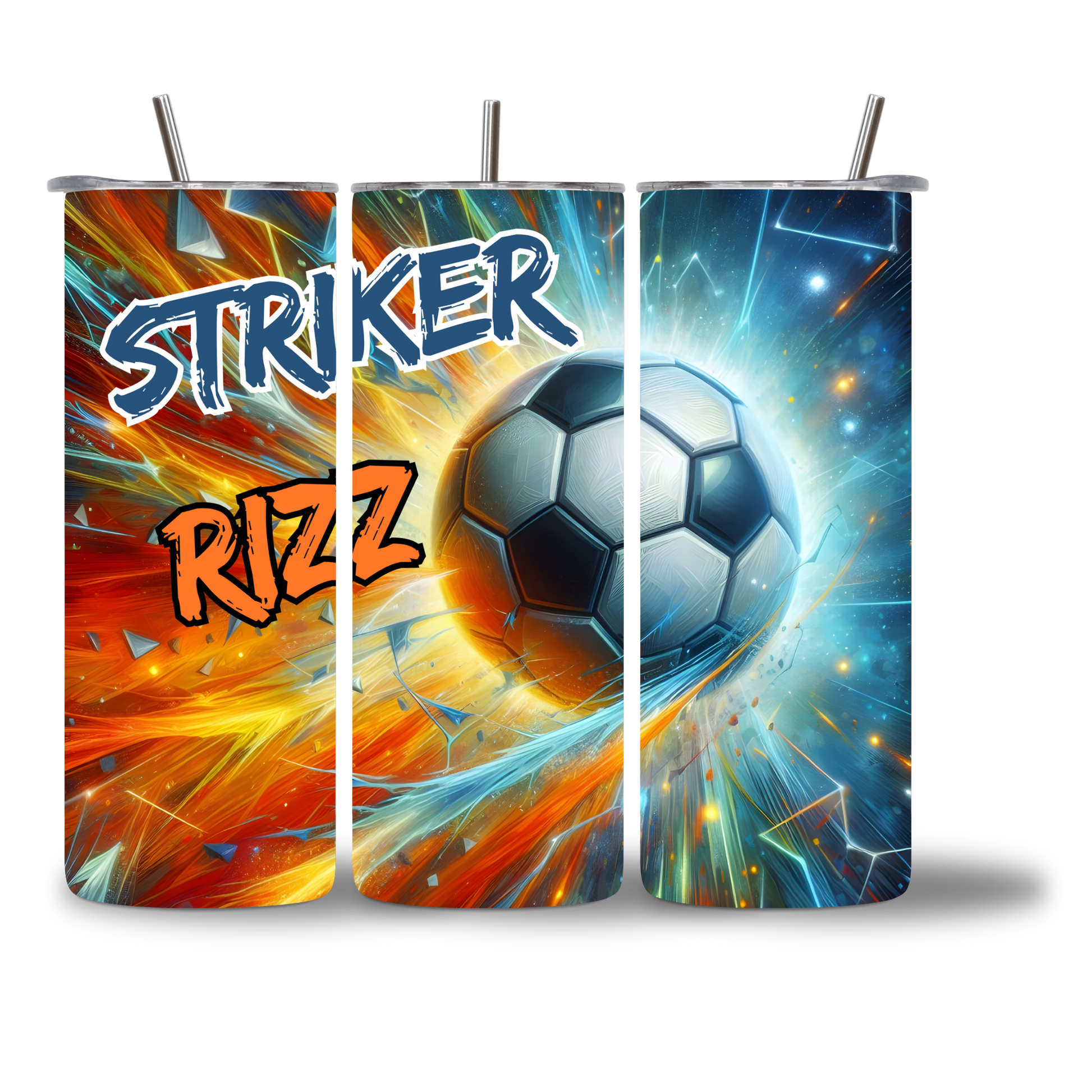 Striker Rizz - 20oz - Three Views - Chatterbox Boutique