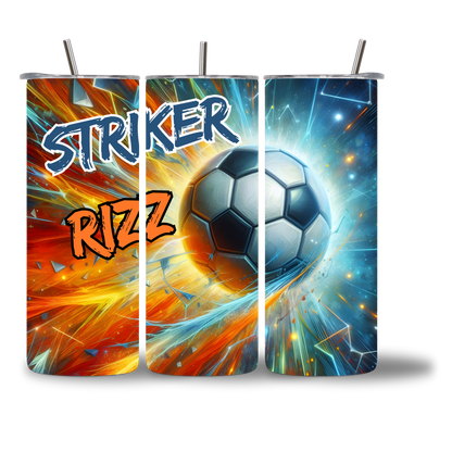 Striker Rizz - 20oz - Three Views - Chatterbox Boutique