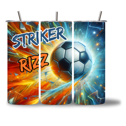Striker Rizz - 20oz - Three Views - Chatterbox Boutique