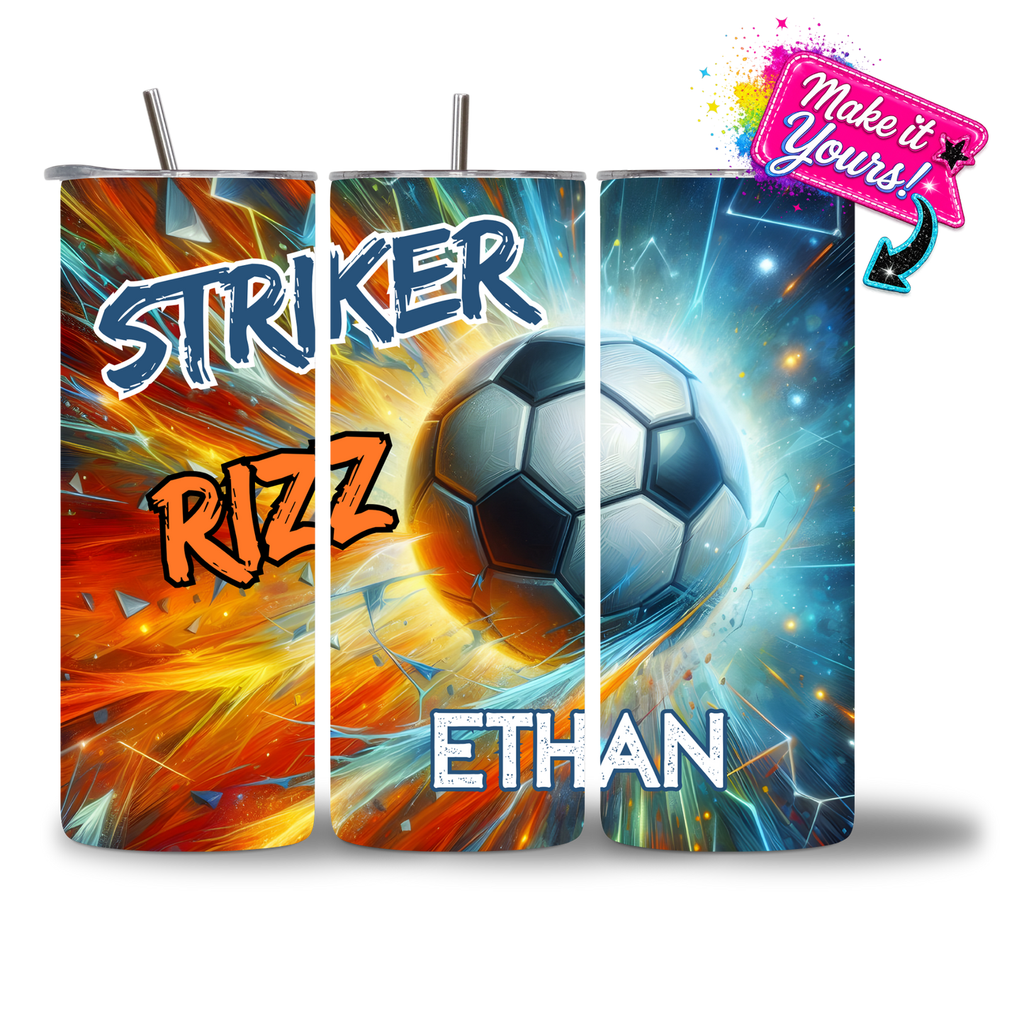 Striker Rizz - 20oz - Personalized - Chatterbox Boutique