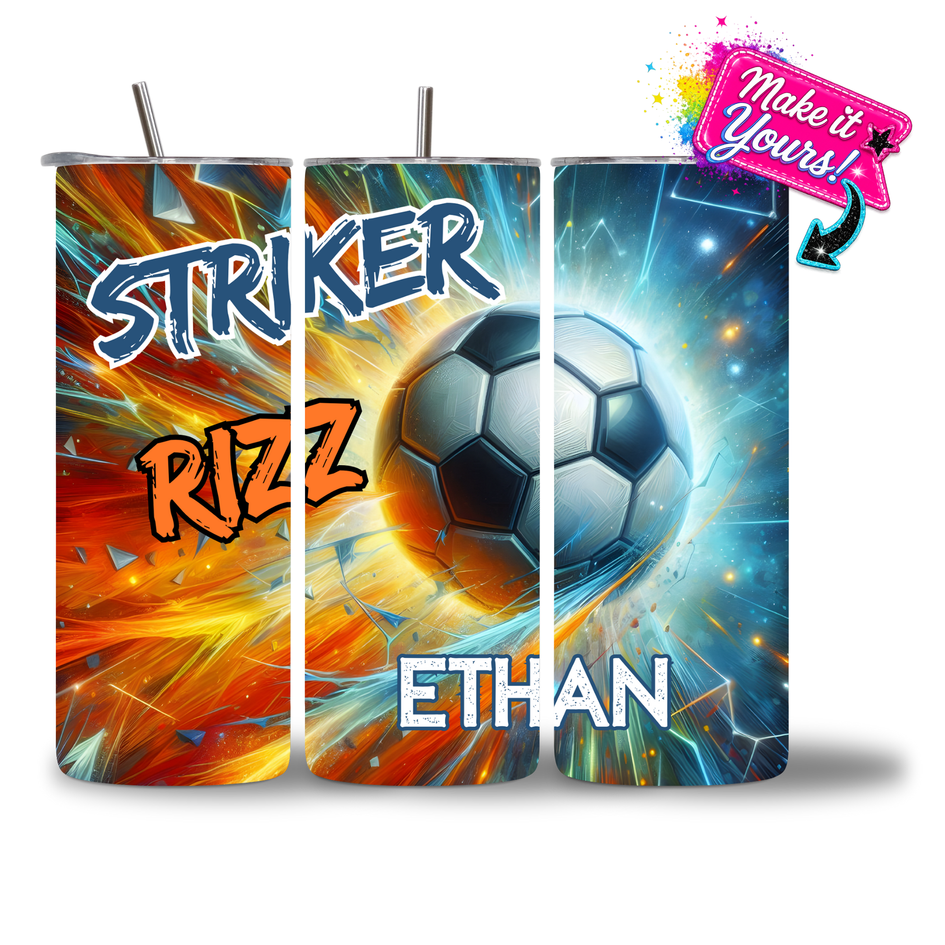 Striker Rizz - 20oz - Personalized - Chatterbox Boutique