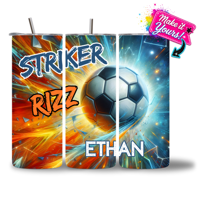 Striker Rizz - 20oz - Personalized - Chatterbox Boutique