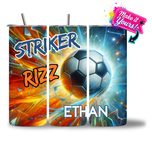 Striker Rizz - 20oz - Personalized - Chatterbox Boutique